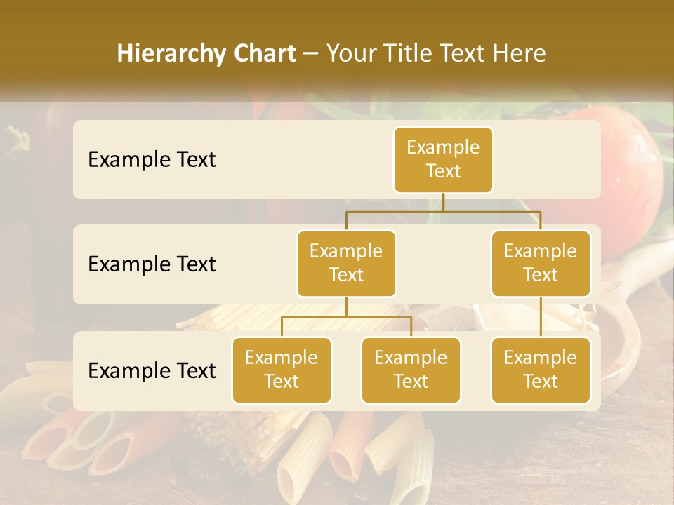 A Wooden Table Topped With Lots Of Different Types Of Food PowerPoint Template