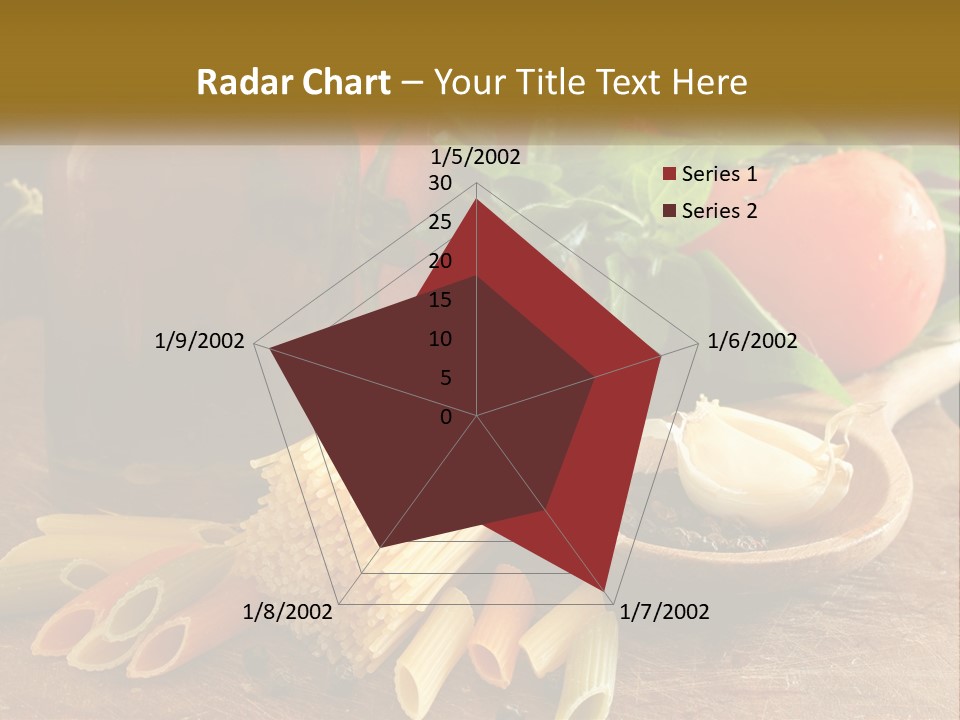 A Wooden Table Topped With Lots Of Different Types Of Food PowerPoint Template