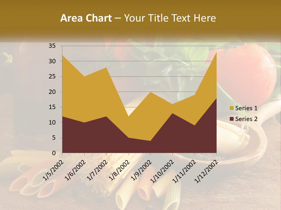 A Wooden Table Topped With Lots Of Different Types Of Food PowerPoint Template