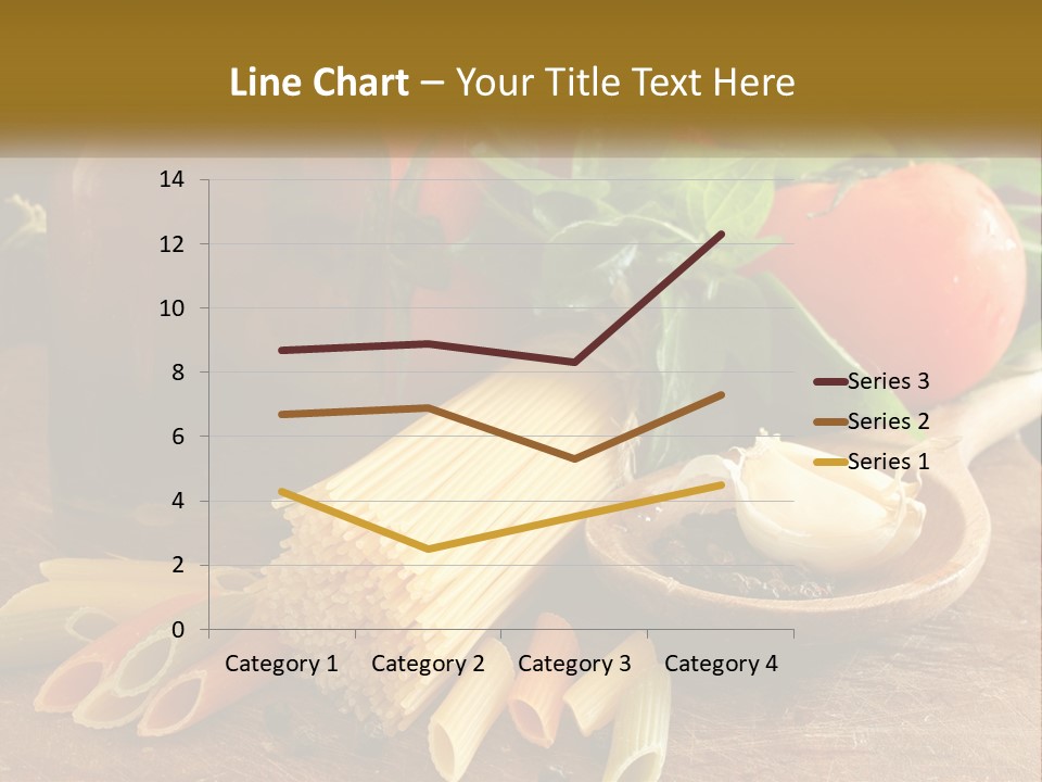 A Wooden Table Topped With Lots Of Different Types Of Food PowerPoint Template