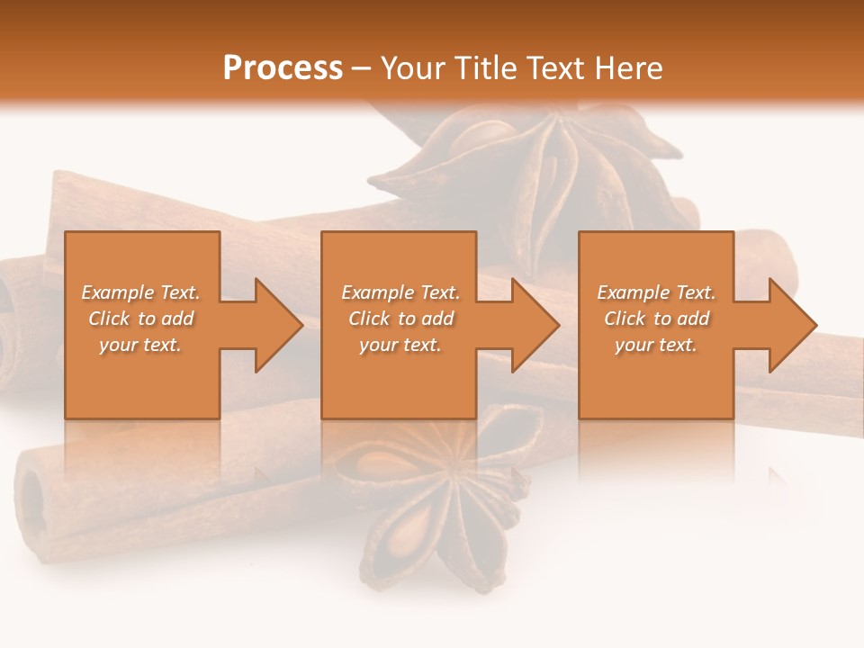 A Pile Of Cinnamons With A Star Anise On Top PowerPoint Template