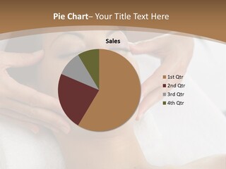 A Woman Getting A Massage At A Spa PowerPoint Template