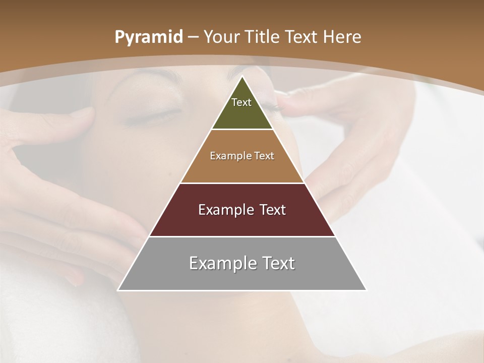 A Woman Getting A Massage At A Spa PowerPoint Template