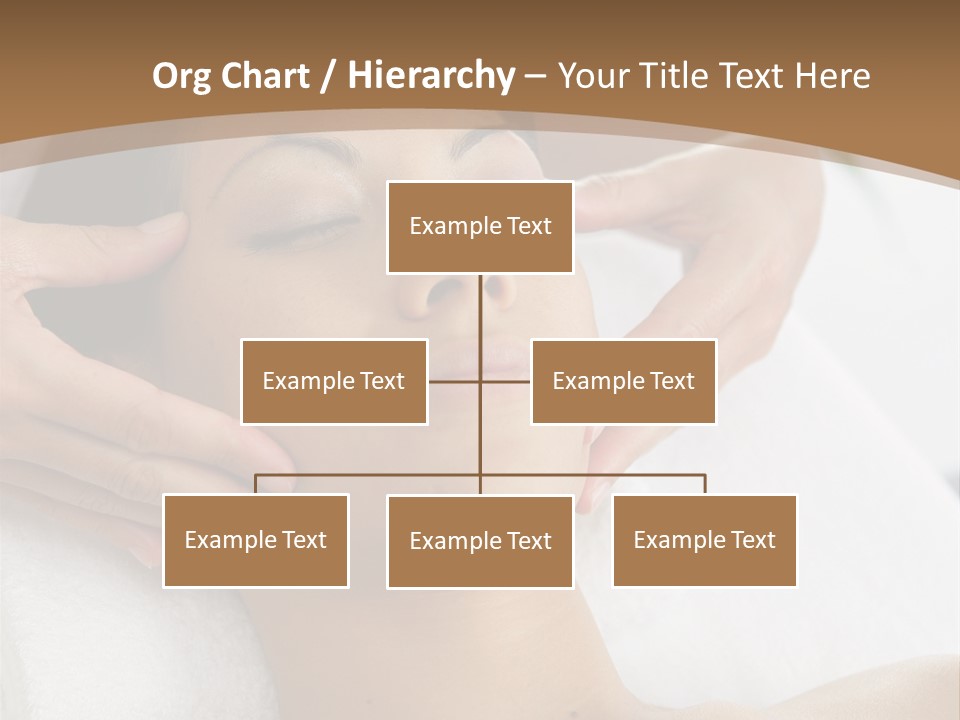 A Woman Getting A Massage At A Spa PowerPoint Template