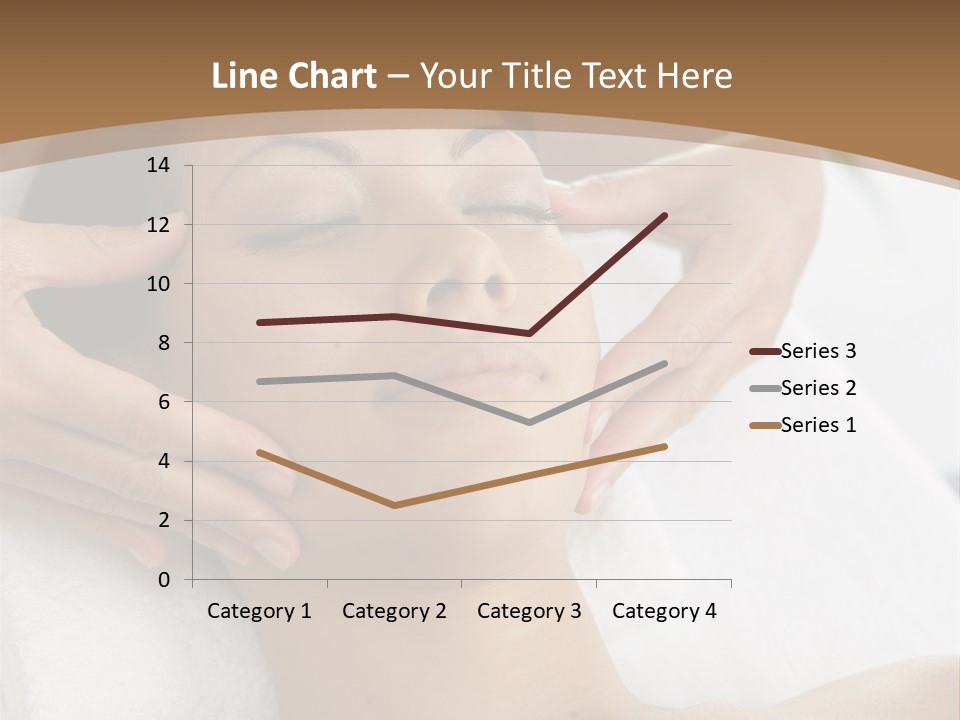 A Woman Getting A Massage At A Spa PowerPoint Template