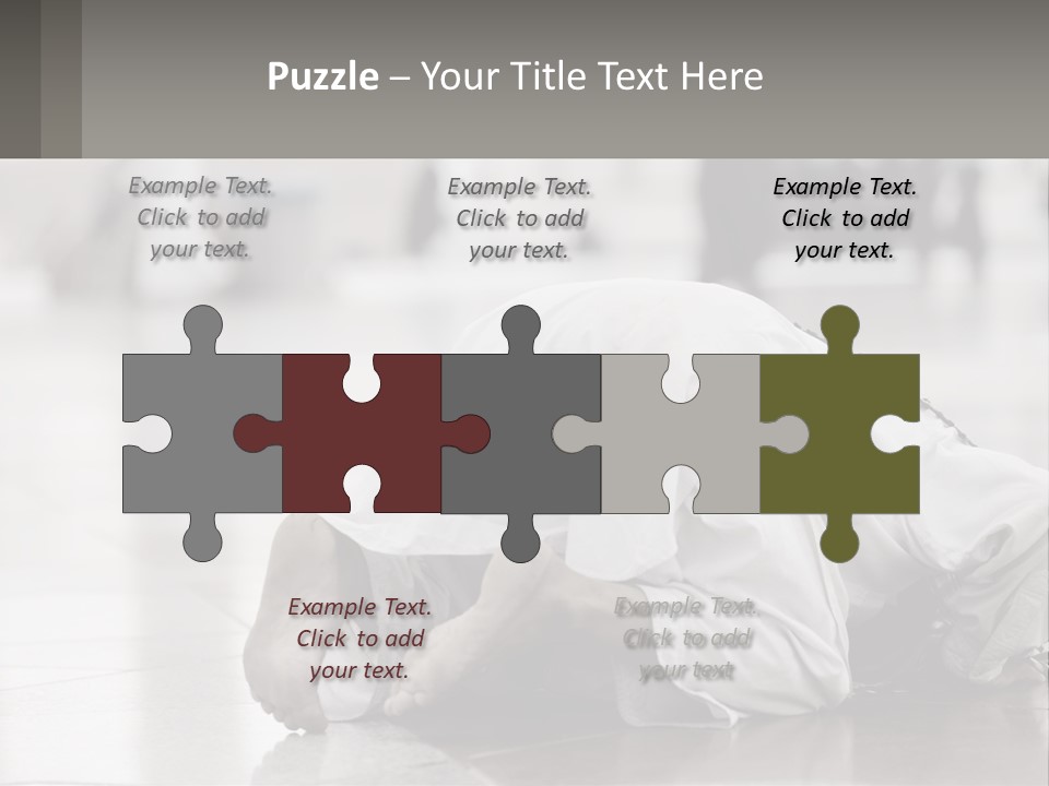 A Man Laying On The Ground With His Head In His Hands PowerPoint Template