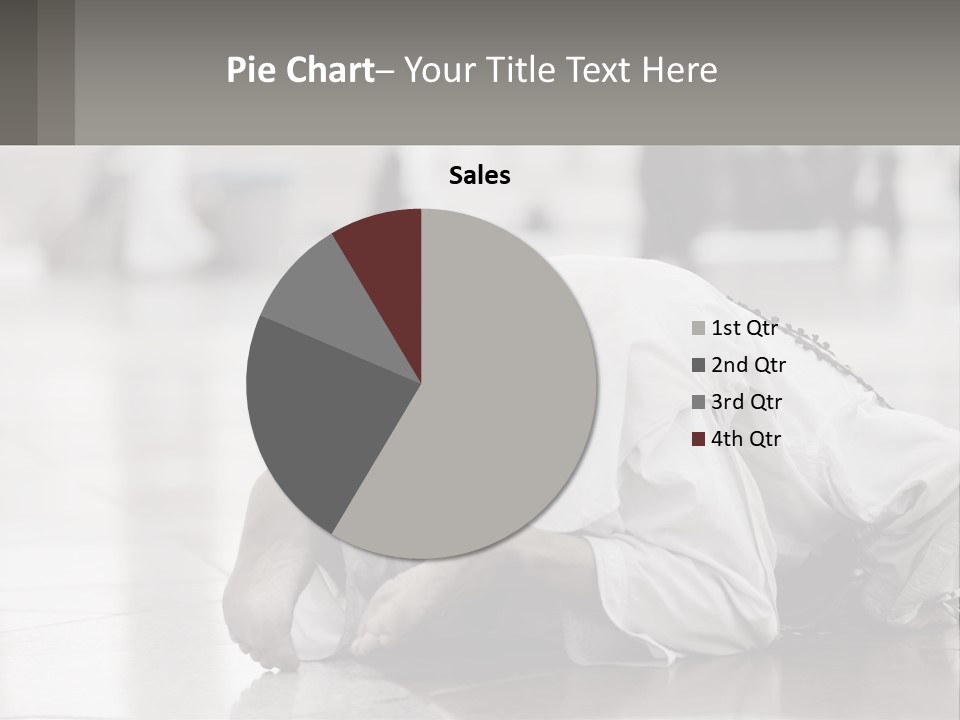 A Man Laying On The Ground With His Head In His Hands PowerPoint Template