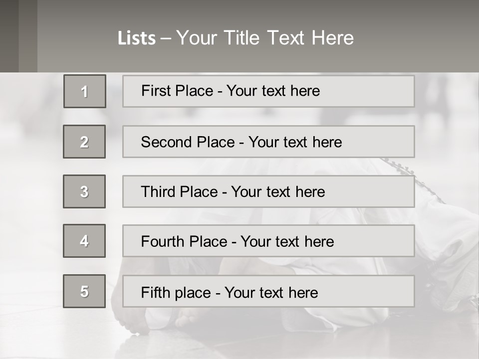 A Man Laying On The Ground With His Head In His Hands PowerPoint Template