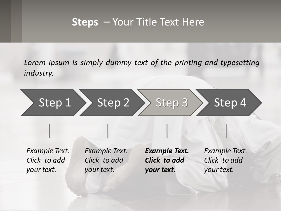 A Man Laying On The Ground With His Head In His Hands PowerPoint Template