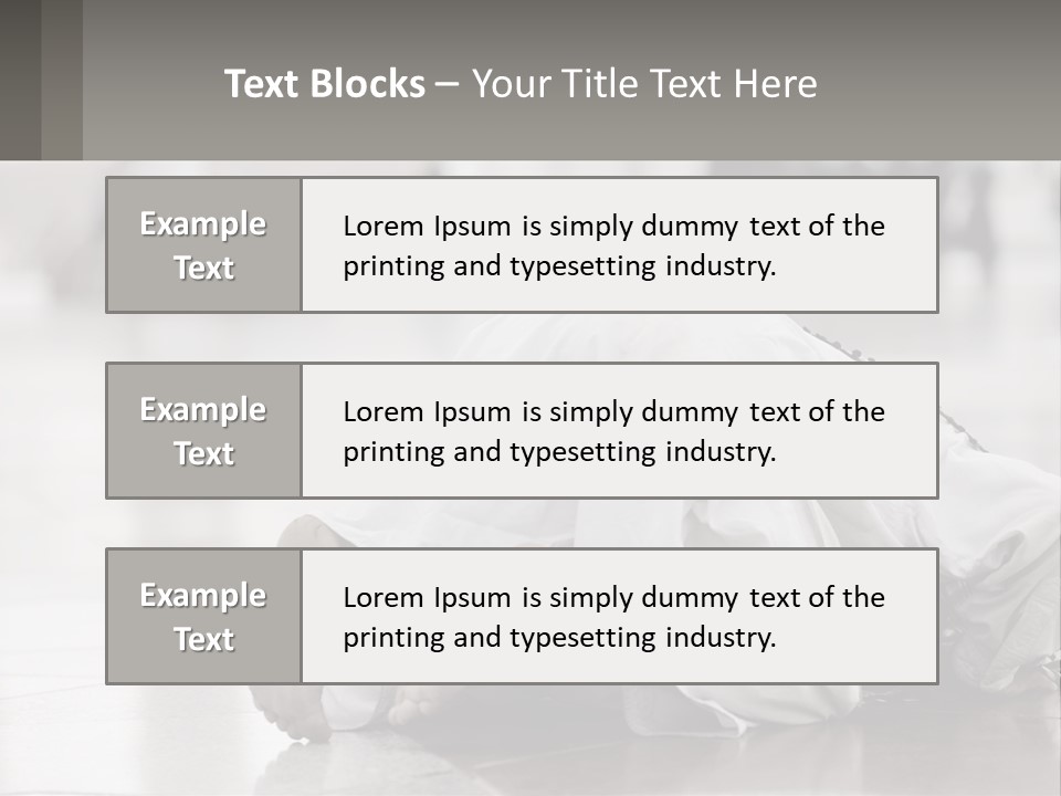 A Man Laying On The Ground With His Head In His Hands PowerPoint Template