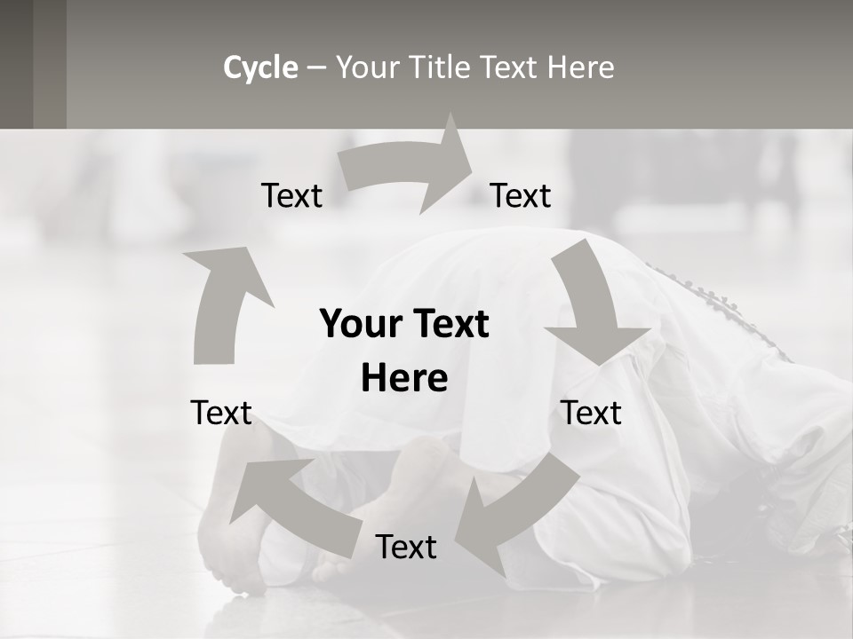 A Man Laying On The Ground With His Head In His Hands PowerPoint Template