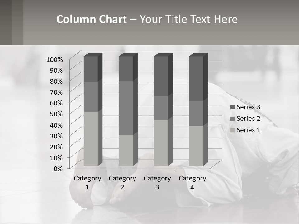 A Man Laying On The Ground With His Head In His Hands PowerPoint Template