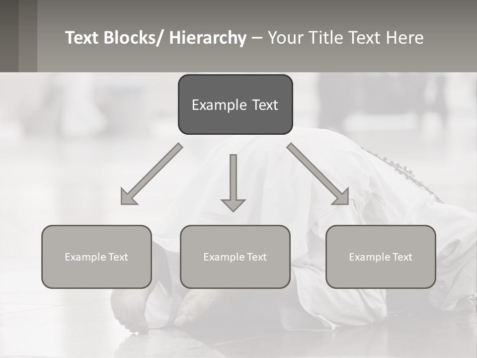 A Man Laying On The Ground With His Head In His Hands PowerPoint Template