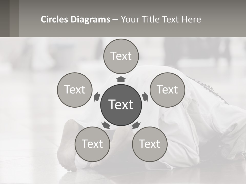 A Man Laying On The Ground With His Head In His Hands PowerPoint Template