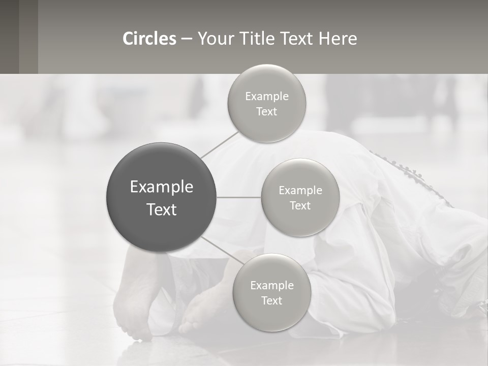 A Man Laying On The Ground With His Head In His Hands PowerPoint Template