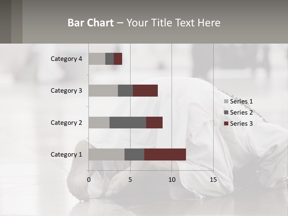 A Man Laying On The Ground With His Head In His Hands PowerPoint Template