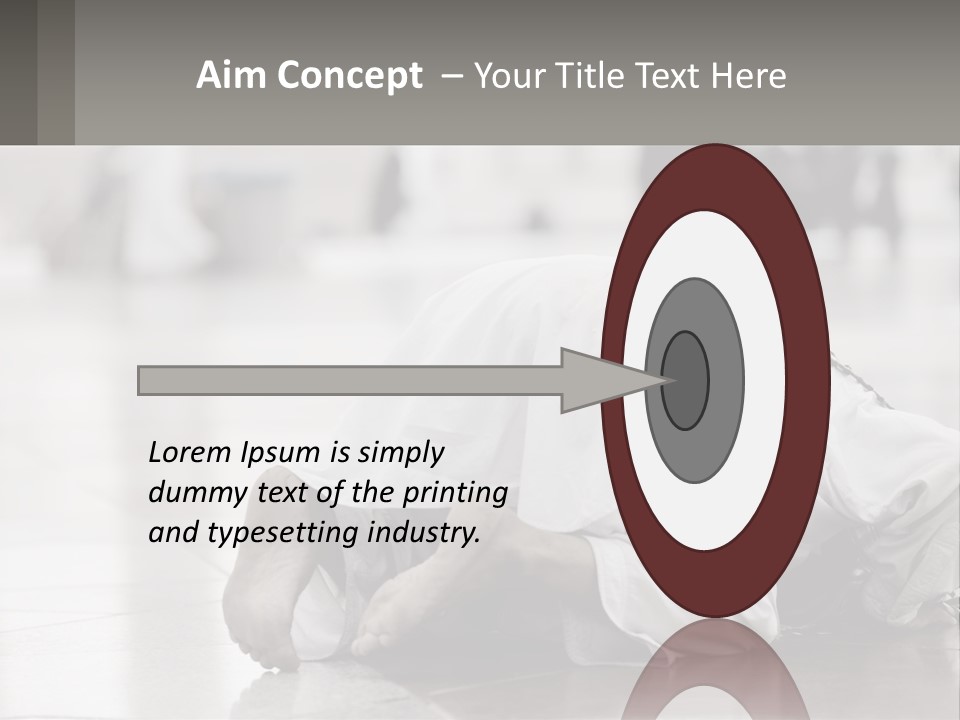 A Man Laying On The Ground With His Head In His Hands PowerPoint Template