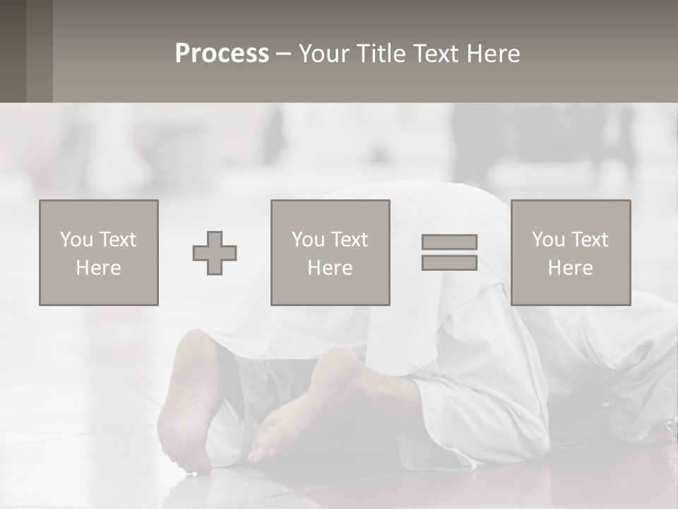 A Man Laying On The Ground With His Head In His Hands PowerPoint Template