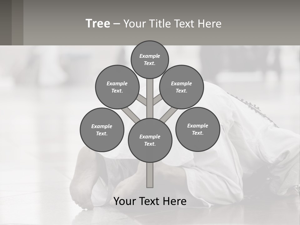 A Man Laying On The Ground With His Head In His Hands PowerPoint Template