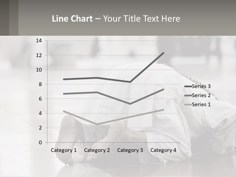 A Man Laying On The Ground With His Head In His Hands PowerPoint Template