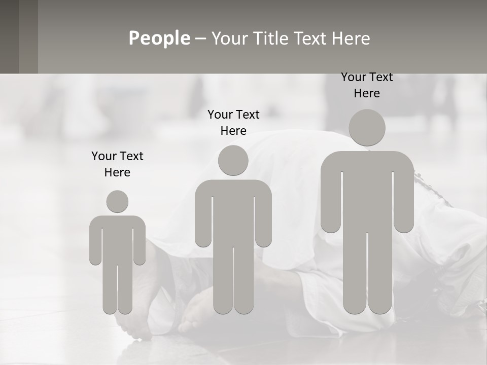 A Man Laying On The Ground With His Head In His Hands PowerPoint Template