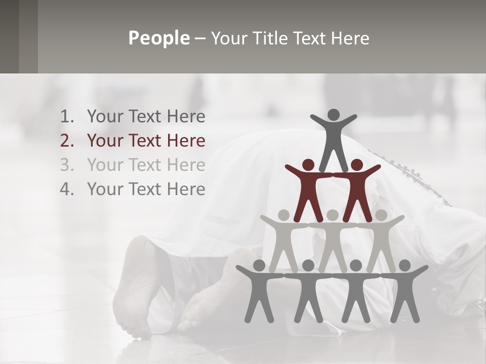 A Man Laying On The Ground With His Head In His Hands PowerPoint Template