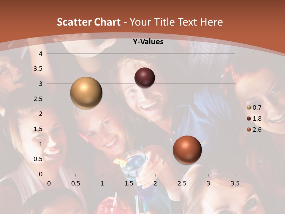 A Group Of People Are Posing For A Picture PowerPoint Template