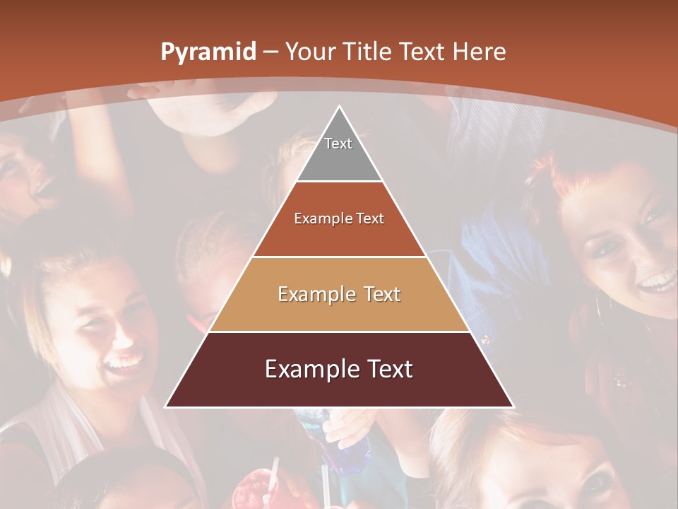 A Group Of People Are Posing For A Picture PowerPoint Template