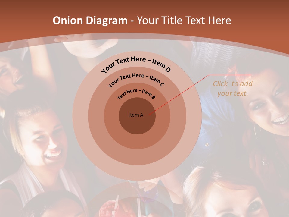 A Group Of People Are Posing For A Picture PowerPoint Template