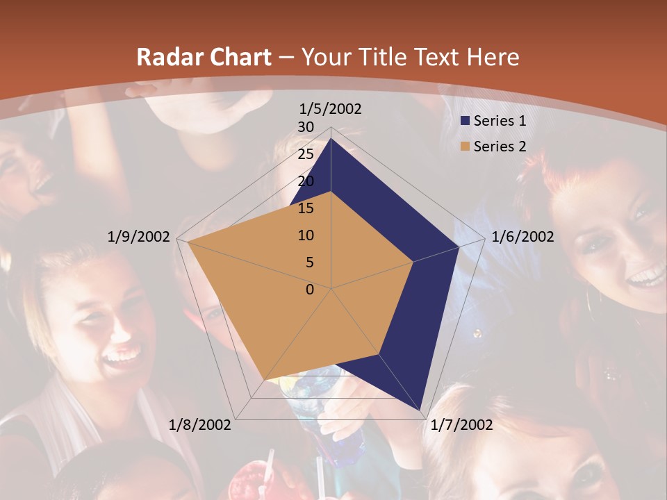 A Group Of People Are Posing For A Picture PowerPoint Template