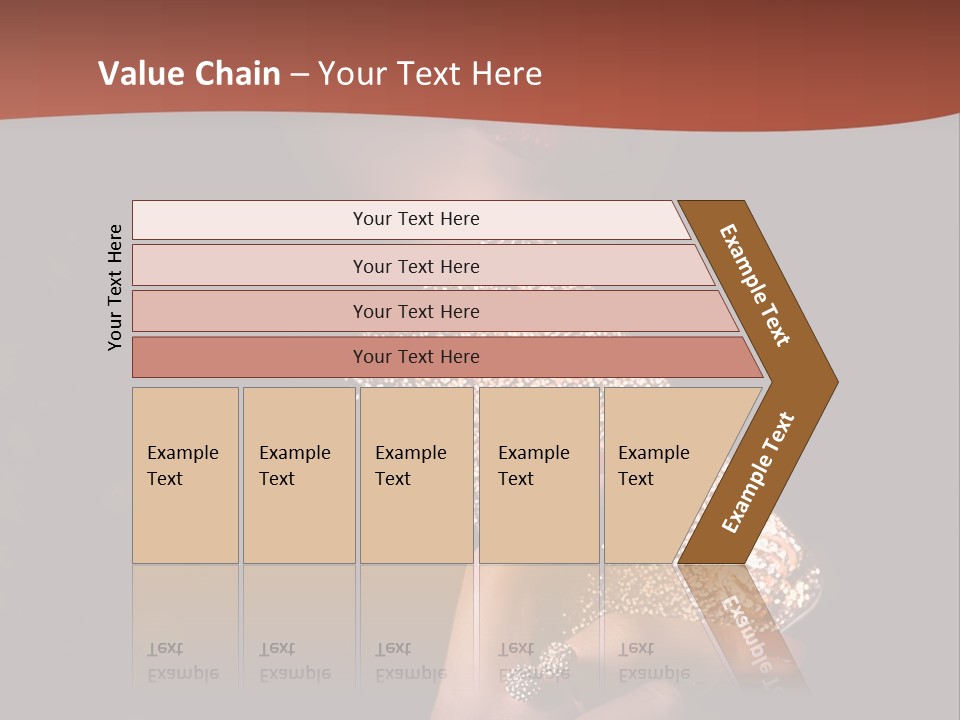 A Woman Holding A Cell Phone In Her Hand PowerPoint Template