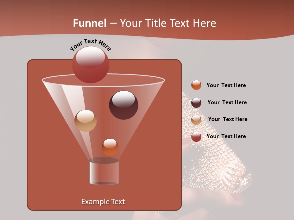 A Woman Holding A Cell Phone In Her Hand PowerPoint Template