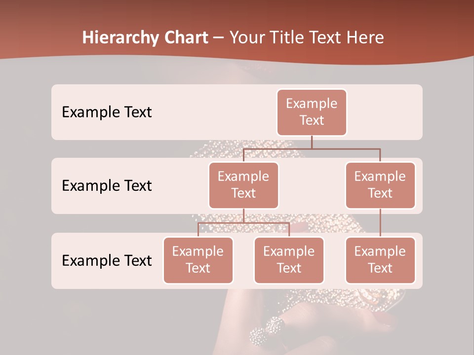 A Woman Holding A Cell Phone In Her Hand PowerPoint Template