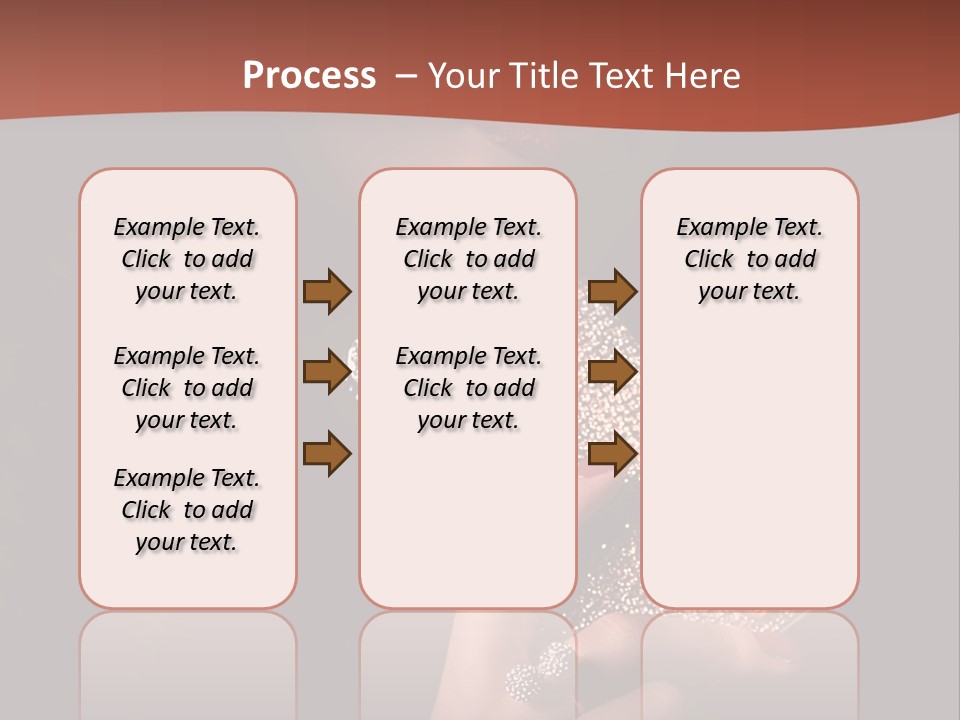 A Woman Holding A Cell Phone In Her Hand PowerPoint Template