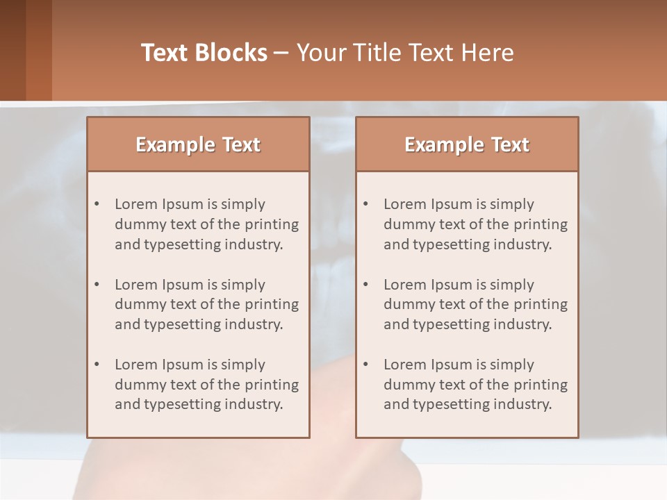 A Person Holding Their Hand Up In Front Of A X - Ray PowerPoint Template