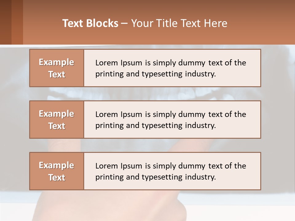 A Person Holding Their Hand Up In Front Of A X - Ray PowerPoint Template