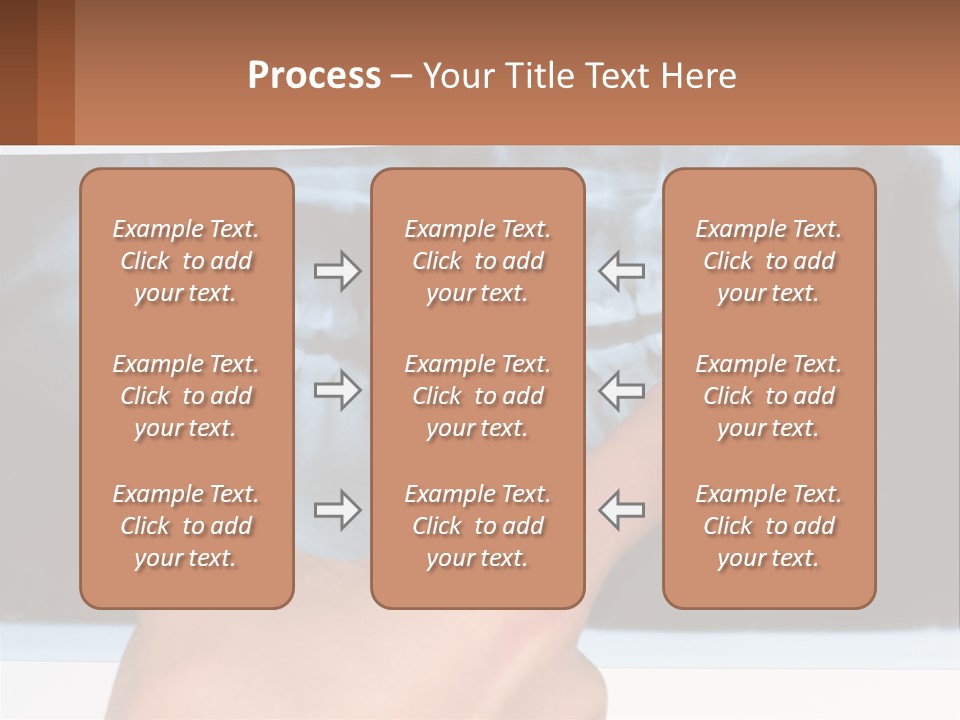 A Person Holding Their Hand Up In Front Of A X - Ray PowerPoint Template