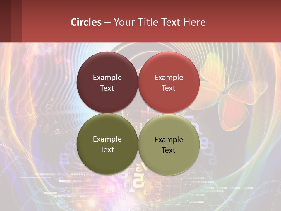 A Person's Head With A Butterfly In The Middle Of It PowerPoint Template