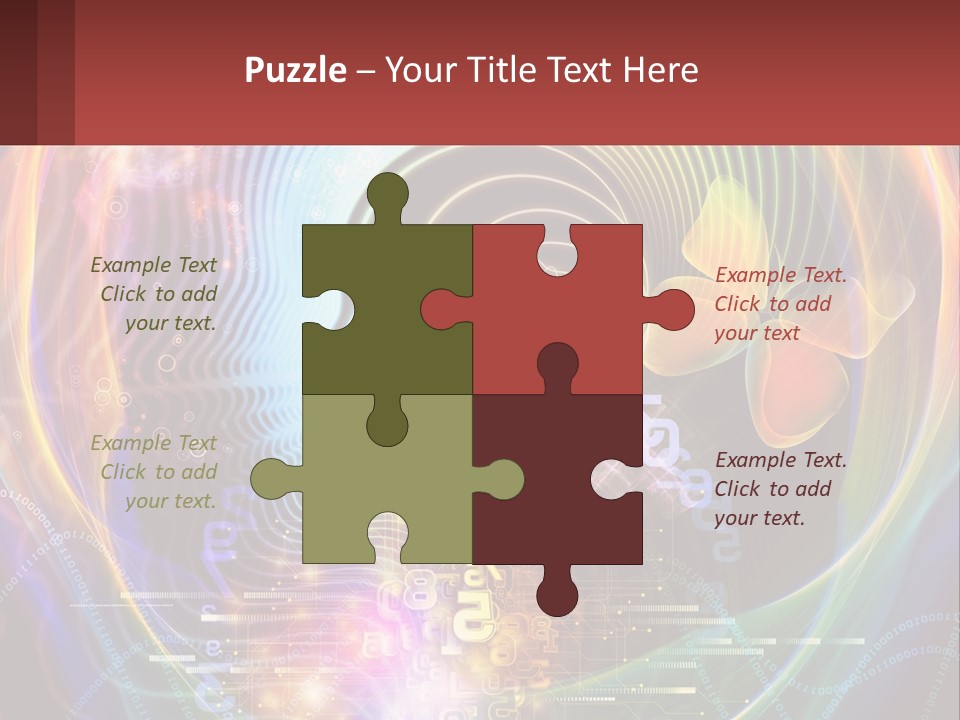 A Person's Head With A Butterfly In The Middle Of It PowerPoint Template