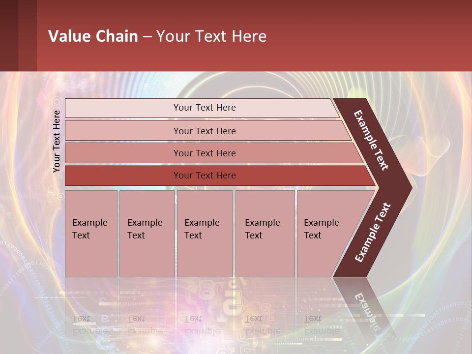 A Person's Head With A Butterfly In The Middle Of It PowerPoint Template