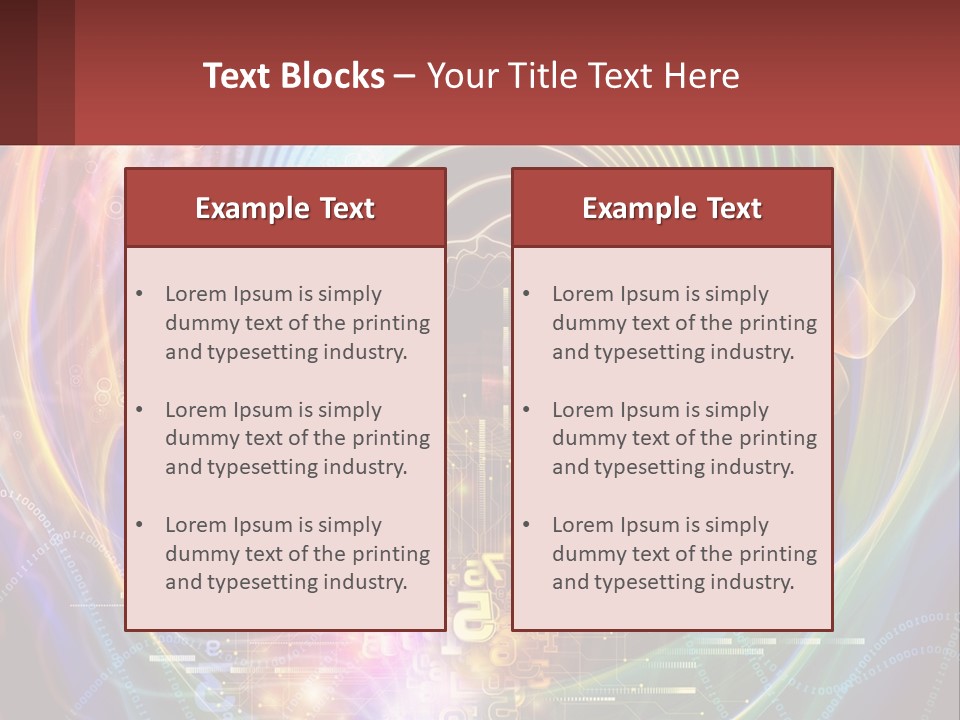 A Person's Head With A Butterfly In The Middle Of It PowerPoint Template