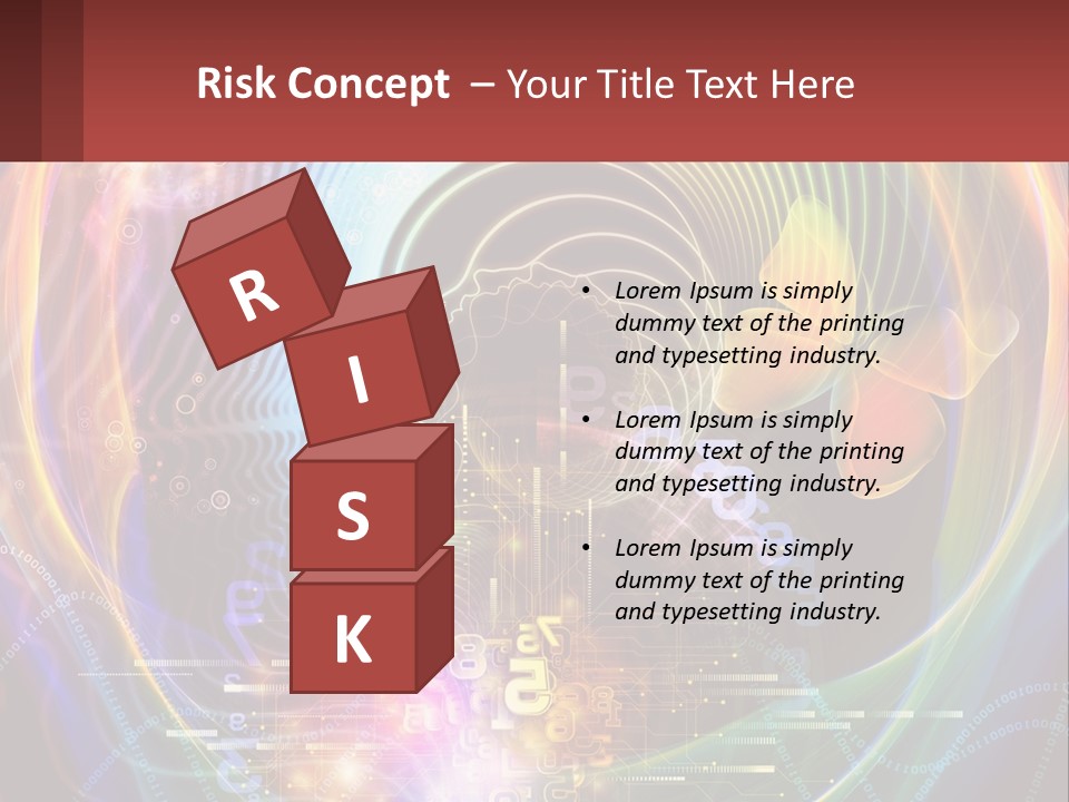 A Person's Head With A Butterfly In The Middle Of It PowerPoint Template