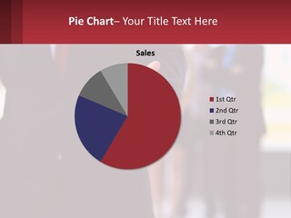 A Man In A Business Suit Pointing At Something PowerPoint Template