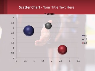 A Man In A Business Suit Pointing At Something PowerPoint Template