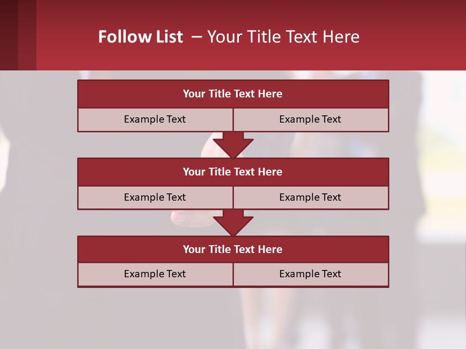 A Man In A Business Suit Pointing At Something PowerPoint Template