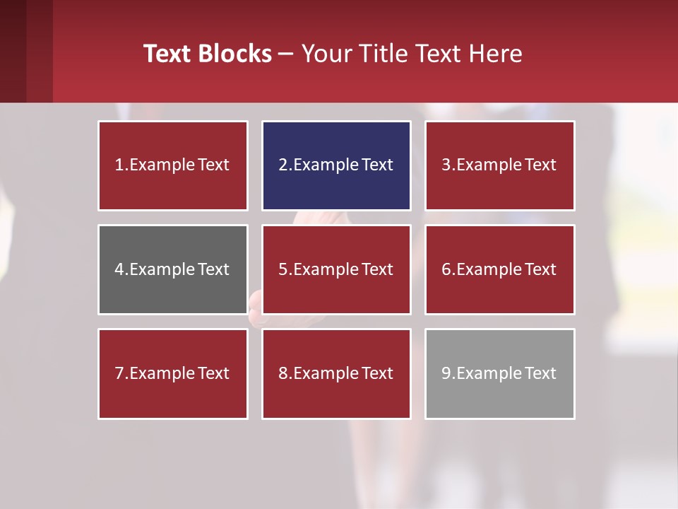 A Man In A Business Suit Pointing At Something PowerPoint Template