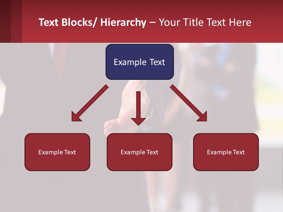 A Man In A Business Suit Pointing At Something PowerPoint Template