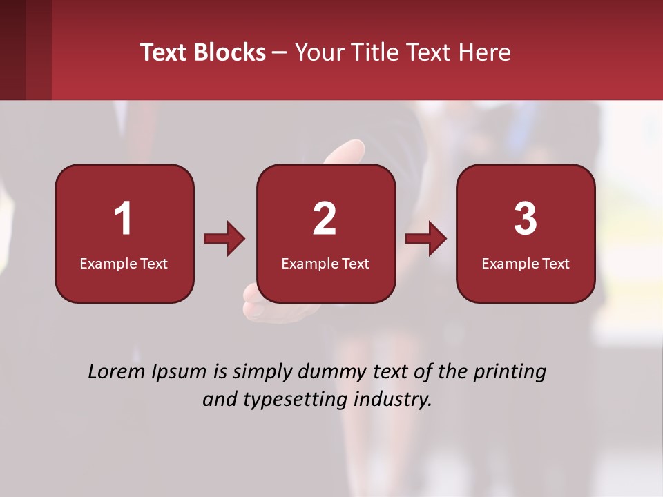 A Man In A Business Suit Pointing At Something PowerPoint Template