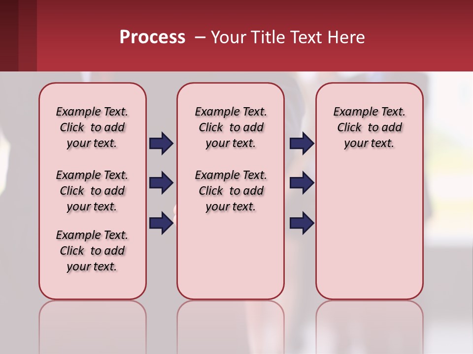 A Man In A Business Suit Pointing At Something PowerPoint Template