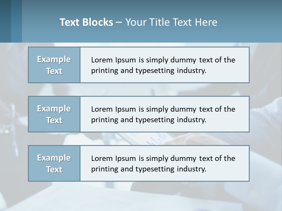 A Group Of People Sitting Around A Table With A Tablet PowerPoint Template